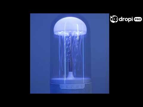 Altavoz LED de medusas que cambian de color